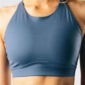 Alphalete Alphalux Sport Bra Supreme blue horizon size‎ XS